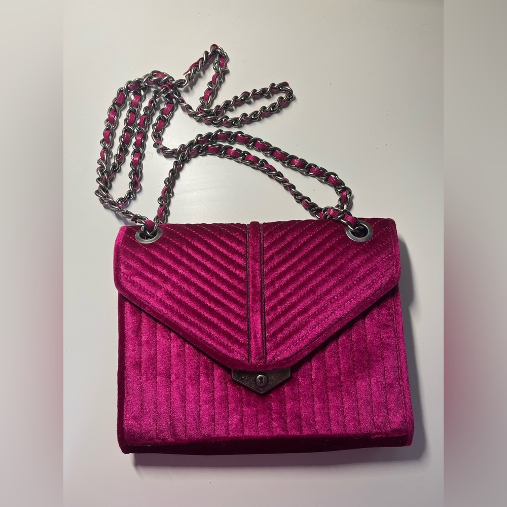 AIMEE KESTENBERG VELVET PURSE